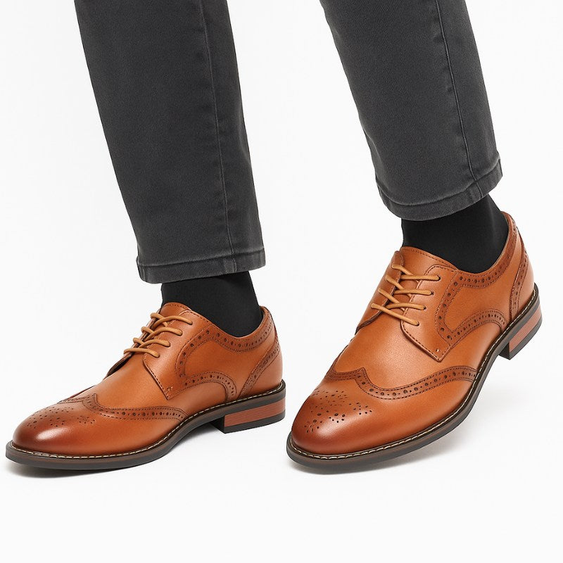 Scarpe Oxford Colore Caramello – Eleganza Classica