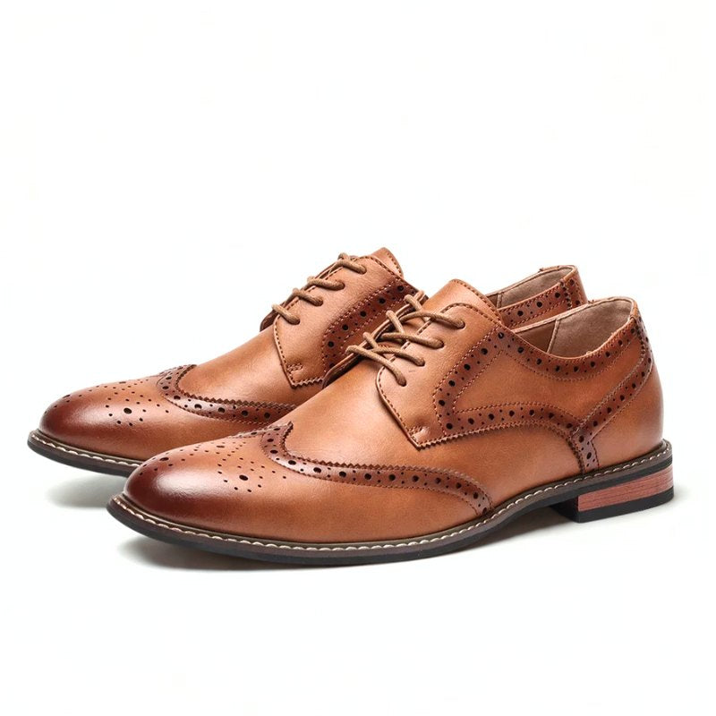 Scarpe Oxford Colore Caramello – Eleganza Classica