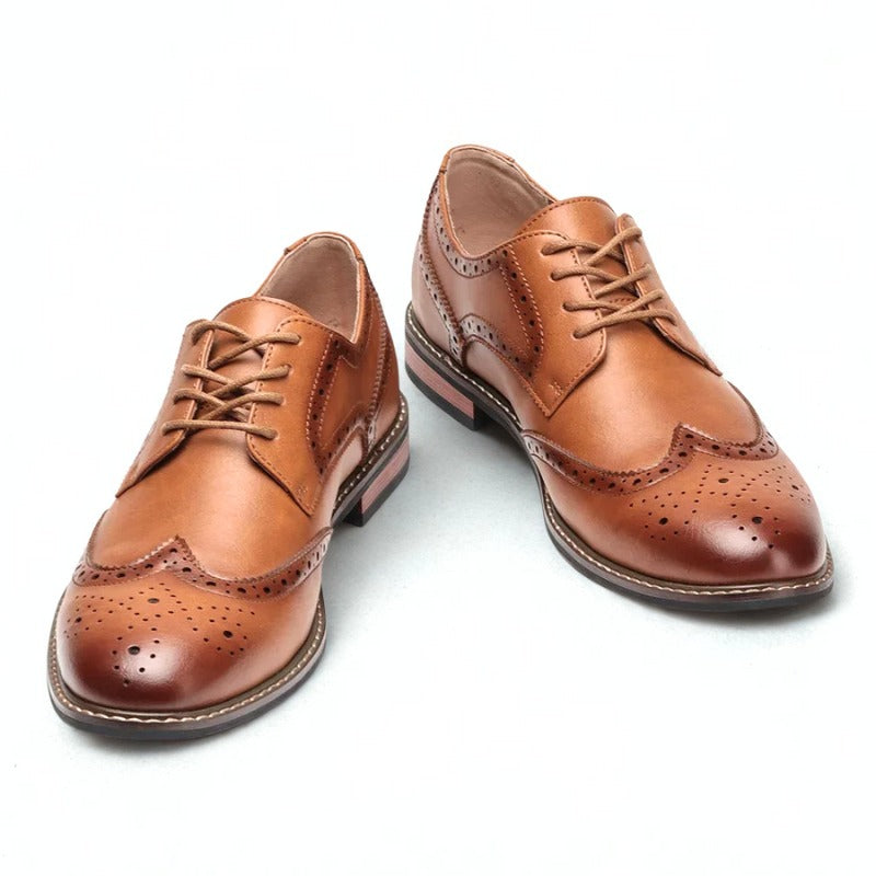 Scarpe Oxford Colore Caramello – Eleganza Classica