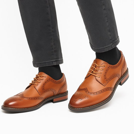 Scarpe Oxford Colore Caramello – Eleganza Classica